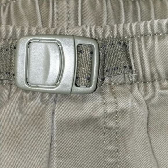 Lands' End Cargo Shorts Pull On Army Green Sz XL - Picture 4 of 4